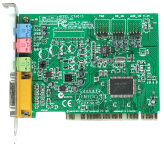 Creative CT4810 PCI Sound Card