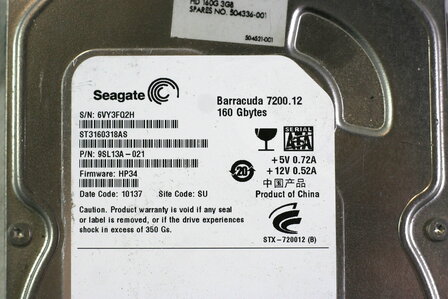 Seagate Barracuda 160GB  