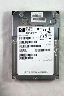 HP / Quantum atlas 72.8GB 