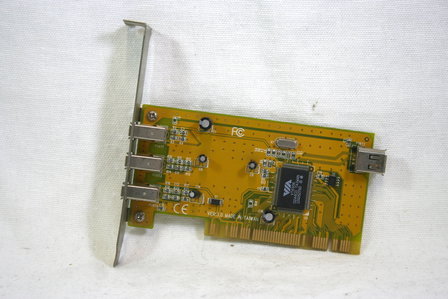 3+1 Ports Firewire Card VT6306