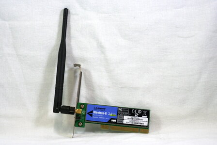 Linksys Wireless-G 2.4 GHz PCI Adapter Speed Booster 