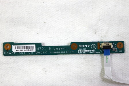 Sony Vaio VGN-NS21M / PCG-7154M Power button Board 