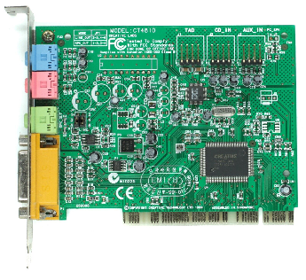 Creative CT4810 PCI Sound Card