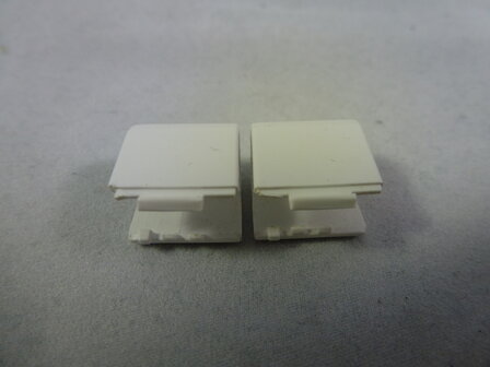 Asus 1015BX Hinges Covers White L+R