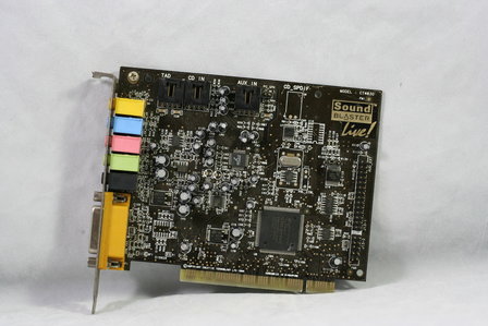 Sound Blaster Live! PCI Sound Card 