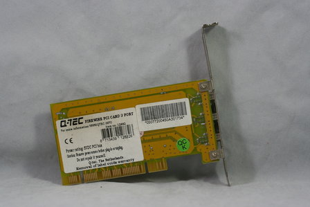 Q-Tec PCI FireWire Card 