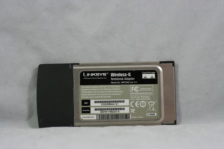 Linksys Wireless-G 2.4GHZ Notebook Adapter  