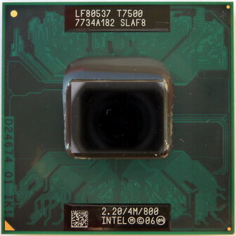 Intel Core 2 Duo Processor T7500 