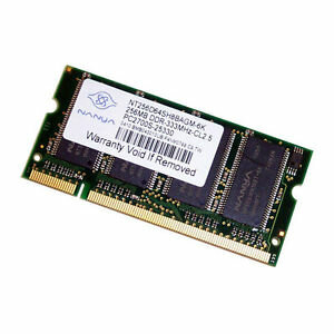 Laptop Memory DDR1 256MB 