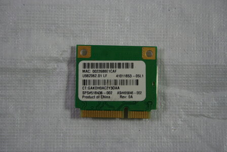 HP Pavilion DV6-1000 Wireless Wifi Card 