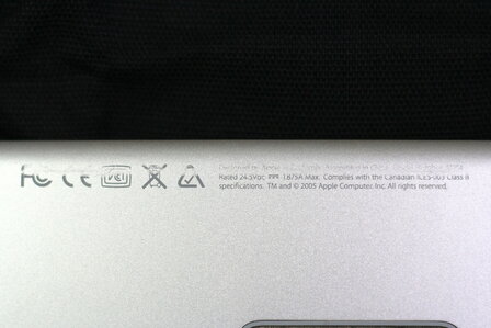 Apple Macbook  A1104 Bottomcase