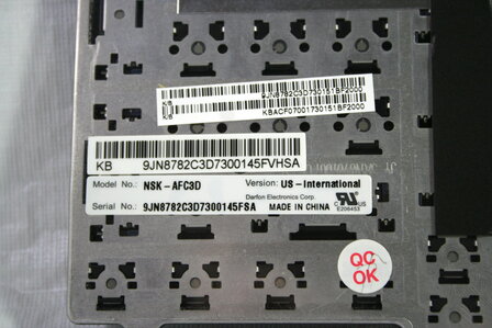 Acer Aspire 9300 Keyboard US