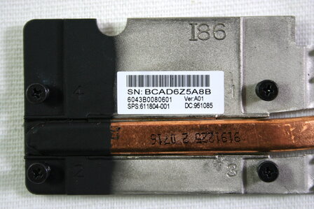 HP ProBook 620 / 625 CPU Heatsink 