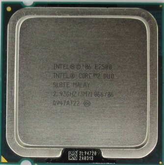 Intel Core 2 Duo Processor E7500 