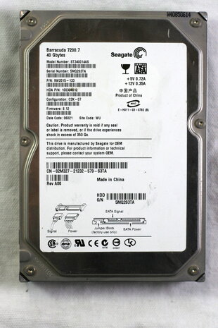 HDD Seagate Barracuda 40GB 