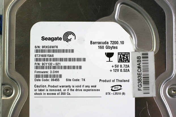 Seagate Barracuda 160GB 