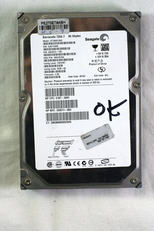 Seagate Barracuda 7200.7 80GB 