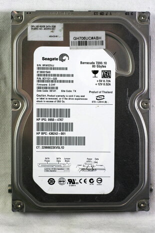 Seagate Barracuda 7200.10 80GB 