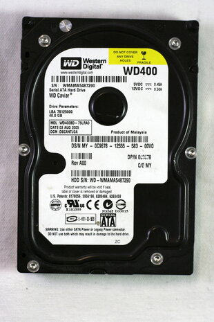 Western Digital Caviar 40GB 