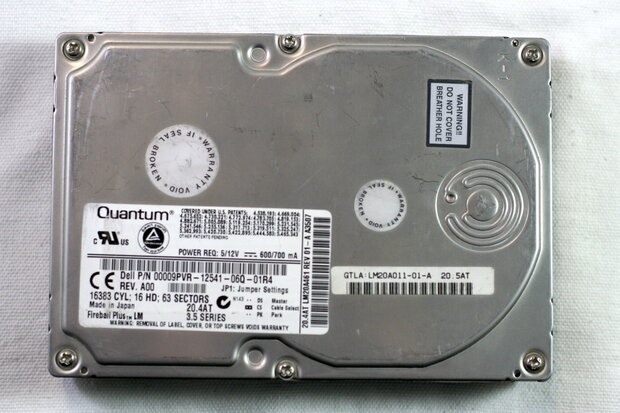 Quantum 20GB Hard Drive