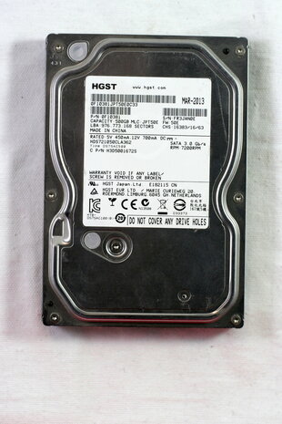 HGST 500GB  