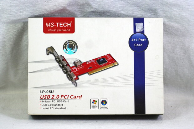 MS-Tech USB 2.0 PC Card 