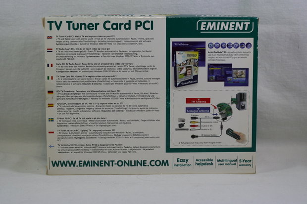Eminent TV Tuner Card PCI