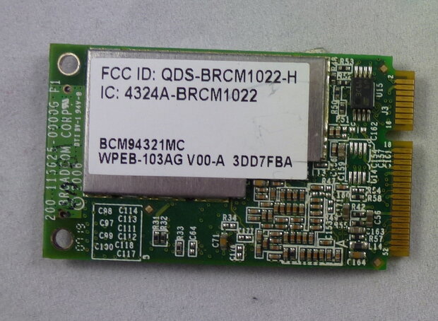 HP TX1000 Wireless LAN Card