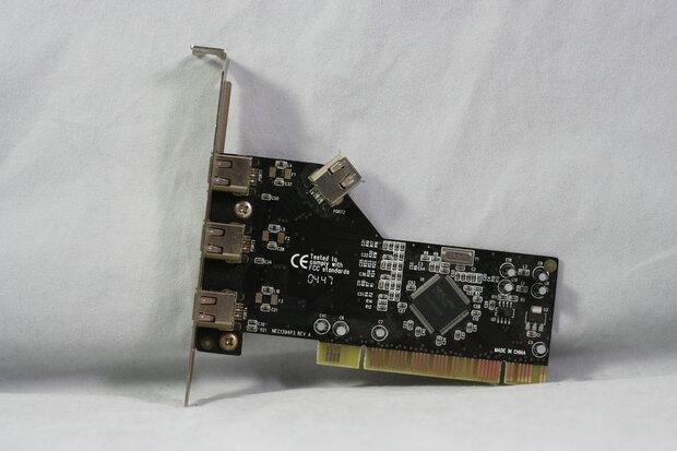 PCI FireWire 3+1 Controller Card 