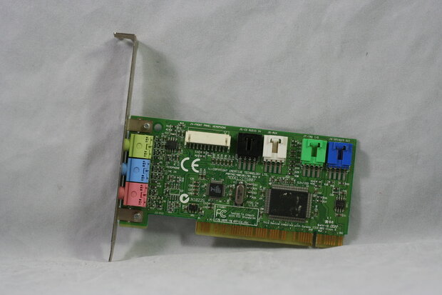 Creative CT5807/ Dell 03196W Low Profile PCI AGP Sound Card