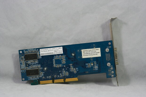XFX Geforce4 MX440SE Video Card 