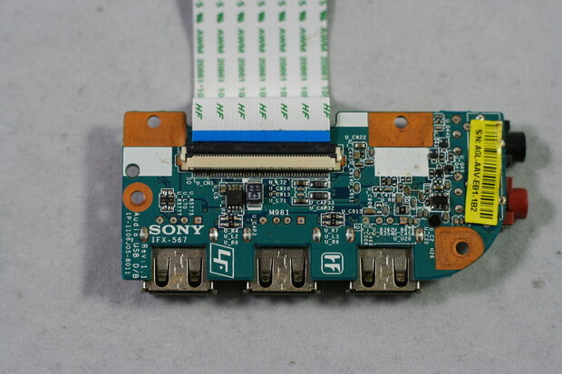 Sony Vaio VPCEC3S0E Audio / USB Board 