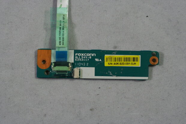 Sony Vaio VPCEC3M1E Power Button Board  