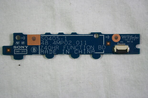 Sony Vaio VPCEL PCG-71C11M Power Button Board  