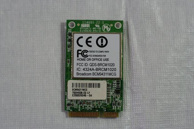 Acer Extensa 7620Z WiFi Wireless Card  