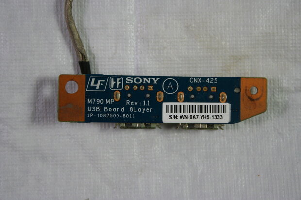 Sony Vaio PCG-7141M Twin USB  IO Board 