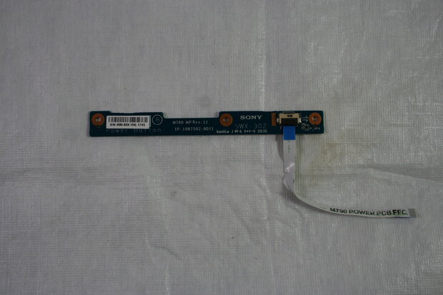 Sony Vaio VGN-NS11Z Power Button Board  