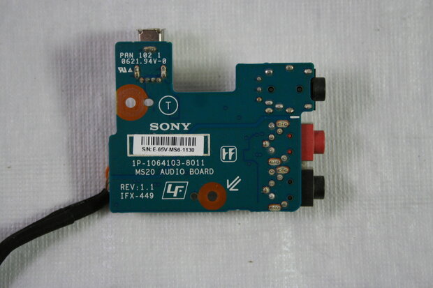 Sony Vaio PCG-8111M Audio Board 