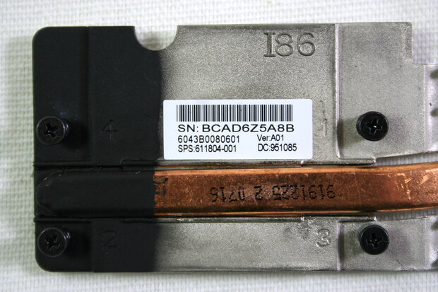 HP ProBook 620 / 625 CPU Heatsink 