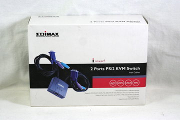 Edimax  2 Ports PS/2 KVM Switch With Cables