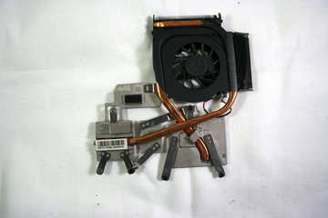 HP Pavillion DV7-3000 CPU Heatsink and Cooling Fan 